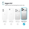 Speck Presidio Lux MagSafe - iPhone 17 Pro Max Case (Hyper Mirror Glitter / Silver Metallic)