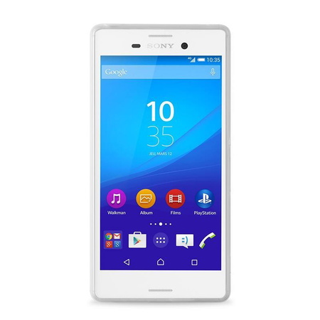 PURO Ultra Slim "0.3" Cover MFX - Xperia M4 AQUA case + screen film set (translucent)