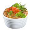 MISECZKA PORCELANOWA ŻAROODPORNA DO DESERÓW, Biała do Zup, Kuchenprofi 11cm