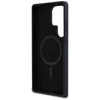 Karl Lagerfeld Silicone Double Heads And Circle MagSafe - Samsung Galaxy S25 Ultra Case (black)