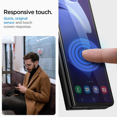 Spigen GLAS.TR EZ FIT - Verre trempé pour Samsung Galaxy Z Fold 4