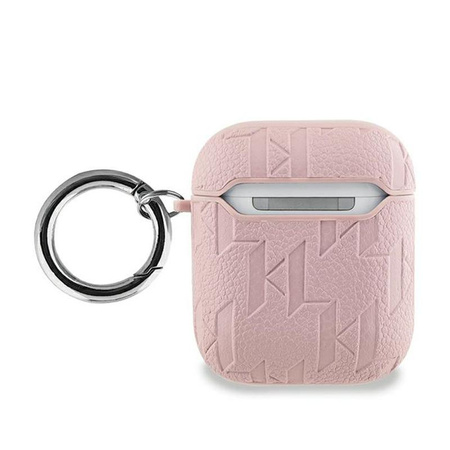 Karl Lagerfeld Monogram Choupette Head - AirPods 1/2 gen Etui (rosa)