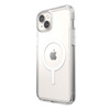 Speck Gemshell + MagSafe - Case for iPhone 15 Plus / iPhone 14 Plus with MICROBAN coating (Clear)