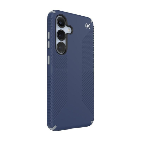 Speck Presidio2 Grip Magnet - kryt MagSafe pro Samsung Galaxy S25 / 24 (pobřežní modrá/prašně šedá/bílá)