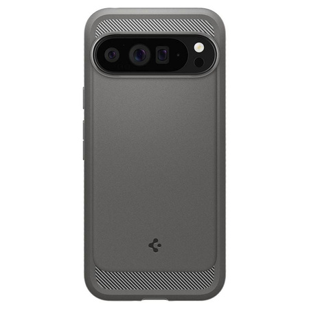 Spigen Rugged Armor - Étui pour Google Pixel 9 Pro XL (Gris marbré)