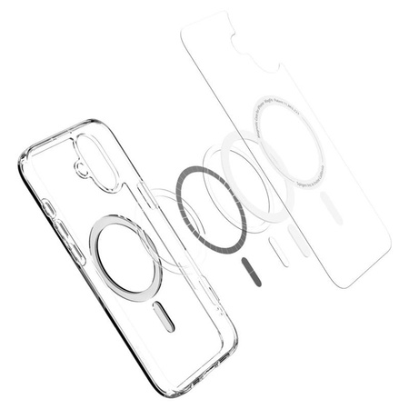 Spigen Ultra Hybrid MagSafe - Hülle für iPhone 16 (Weiß)