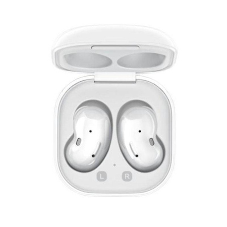 Samsung Galaxy Buds Live - Ecouteurs Bluetooth sans fil avec étui de chargement (blanc)