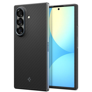 Spigen Airskin Aramid - tok Samsung Galaxy Z Fold 7 (fekete)