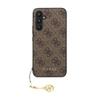 Kolekce Guess 4G Charms - pouzdro pro Samsung Galaxy S23 FE (hnědé)