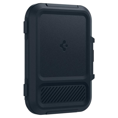 Spigen Lock Fit MagSafe - Portefeuille magnétique (ardoise métallique)