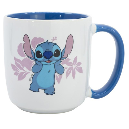 Disney Stitch - Virágok kollekció kerámia bögre ajándékdobozban 380 ml