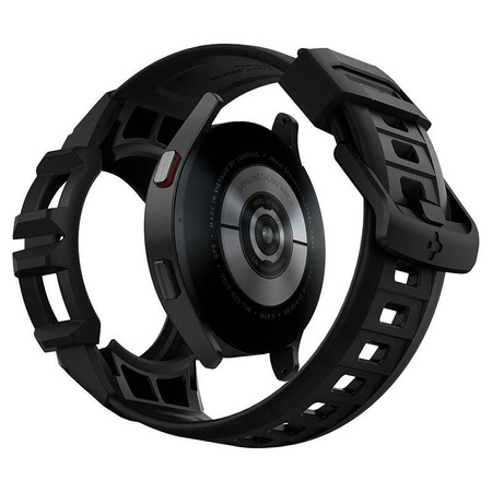 Spigen Rugged Armor Pro - řemínek + pouzdro pro Samsung Galaxy Watch 4 / 5 40 mm (Graphite)