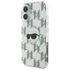 Karl Lagerfeld IML Karl Head Electroplated - Case for iPhone 16 (transparent)