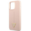 Guess Silicone Triangle Logo - iPhone 13 Pro Case (pink)