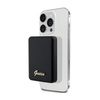 Guess Metal Script Logo MagSafe - Power Bank indukční 5000 mAh 15W MagSafe (černá)