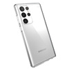 Speck Presidio Perfect-Clear - Etui Samsung Galaxy S22 Ultra z powłoką MICROBAN (Clear/Clear)