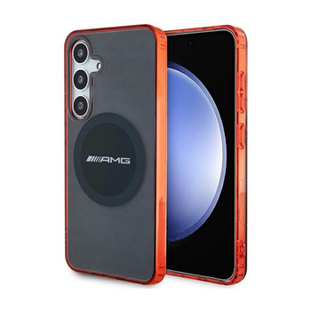 AMG Transparent Bicolor MagSafe - Samsung Galaxy S24 Gehäuse (Schwarz)