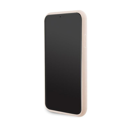 Karl Lagerfeld Gestepptes K-Muster - iPhone 11 Tasche (rosa)
