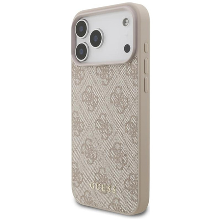 ETUI DO IPHONE 17 PRO MAX RÓŻOWE GUESS CLASSIC ORYGINALNE ELEGANCKIE CASE