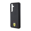 Ferrari Carbon Stitched Bottom - Samsung Galaxy S24 Case (black)