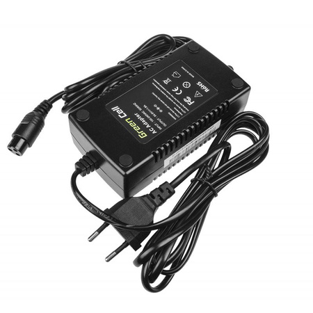 Green Cell - 54.6V 1.8A (3 pin) Ladegerät für 48V Elektrofahrrad Batterie
