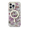 Guess Flower MagSafe - Schutzhülle für iPhone 14 Pro (Transparent)