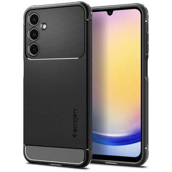 Spigen Rugged Armor - Etui pour Samsung Galaxy A25 5G (Noir)