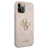Guess 4G Big Metal Logo - iPhone 12 Pro Max Case (pink)