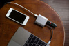 Kanex USB-C VGA adapter Power Delivery-vel - Adapter USB-C-ről USB 1,5 A-ra, USB-C Power Delivery 60 W + VGA Full HD (eloxált alumínium)