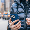 Speck Presidio2 Grip - protiskluzové pouzdro pro iPhone 15 Plus / 14 Plus (Coastal Blue / Black / White)