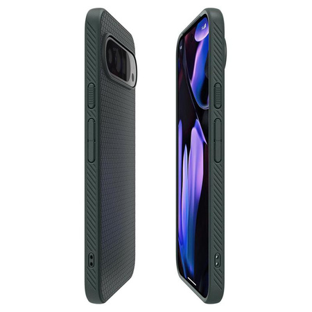Spigen Liquid Air - Gehäuse für Google Pixel 9 / 9 Pro (Abyss Grün)