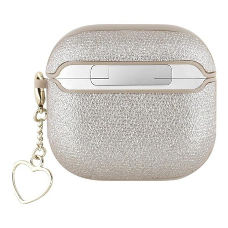 Guess Metallic Script Charm - AirPods 4 Gehäuse (gold)