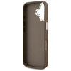 Guess 4G Big 4G Classic Logo - Case iPhone 17 (Braun / Silber)