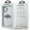 Etui do iPhone 17 do MagSafe Karl Lagerfeld Oryginalny Przezroczysty Case