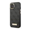 Guess 4G Logo Plate MagSafe - Case for iPhone 14 Plus (Black)