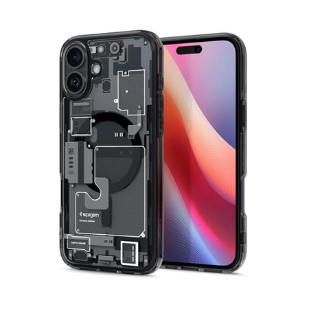 Spigen Ultra Hybrid Mag MagSafe - Hülle für iPhone 16 (Zero One)