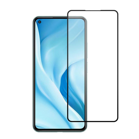 Crong 7D Nano Flexible Glass - Verre hybride 9H incassable pour l'ensemble de l'écran du Xiaomi Mi 11 Lite 5G
