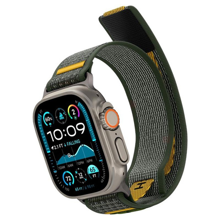Spigen Athlex Air - Řemínek pro Apple Watch 44/45/46/49 mm (Active Green)