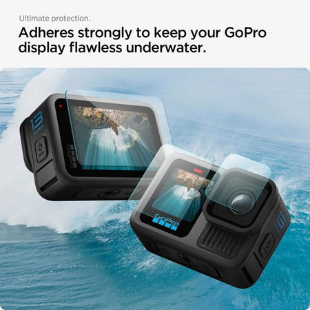 Spigen Glas.TR Slim 2-Set - Verre trempé pour GoPro Hero 13 (2 sets)