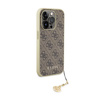 Guess 4G Charms Collection - iPhone 15 Pro Max Case (brown)