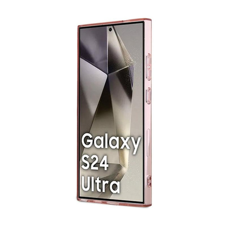 Karl Lagerfeld IML Choupette MagSafe - Hülle für Samsung Galaxy S24 Ultra (Rosa)