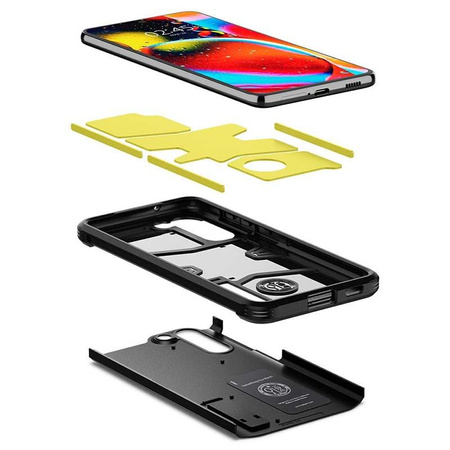 Spigen Tough Armor - pouzdro pro Samsung Galaxy S21 FE (černé)