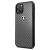 Ferrari Real Carbon Heritage - Coque pour iPhone 11 Pro (noir)