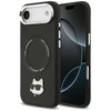 ETUI DO IPHONE AIR do MAGSAFE KARL LAGERFELD ORYGINALNE CZARNE SKÓRZANE