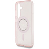 Guess Rhinestones Printed Classic Logo MagSafe - Case for Samsung Galaxy S25 (pink)