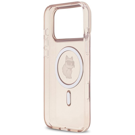ETUI DO IPHONE 17 PRO MAX do MAGSAFE KARL LAGERFELD ORYGINALNE RÓŻOWE CASE