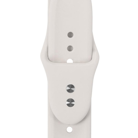 Crong Liquid - Armband für Apple Watch 38/40/41/42mm (steinbeige)