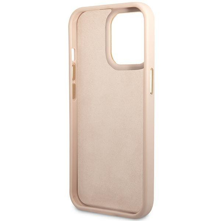 Guess 4G fém fényképezőgép tok - iPhone 14 Pro Max tok (rózsaszín)