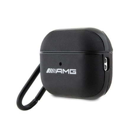 Étui AMG Leather Big Logo - AirPods Pro 2 (noir)