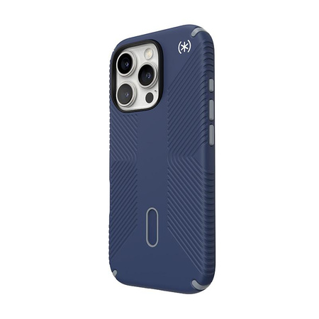 Speck Presidio2 Grip ClickLock & MagSafe - iPhone 16 Pro Case (Coastal Blue / Dust Gray / White)
